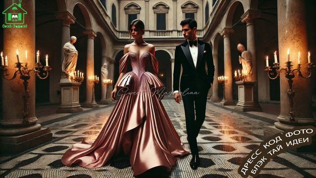 Дресс код Блэк Тай фото как одеться на свадьбу и торжество (31)