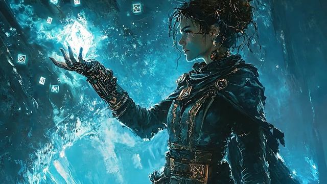 A Winter Day in the Steampunk Ice Castle - AI film   Music Video with Enchanted Female Vocal