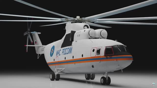 Как СССР выиграл вертолетную гонку - Ми-26