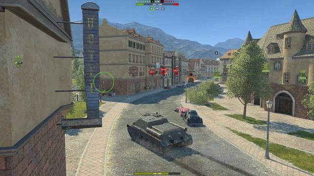 Играю в рандоме на 5 уровне, рву всех, ворлд оф танкс блиц, wot blitz