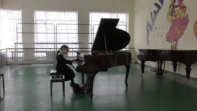 А. Лядов "Маленький вальс" ор.26. Исп. Ершова Елизавета, 7 лет.