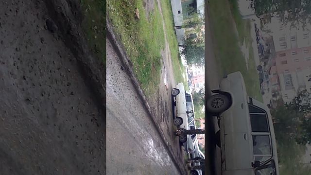 Видео 2. После расчистки дороги техникой.
