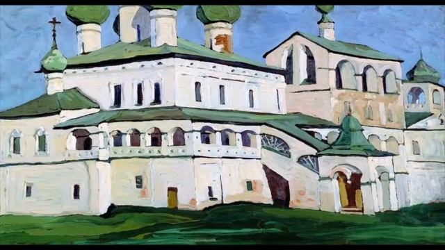 Картины Николая Рериха на музыку композитора Cтивена Xaлпеpна
