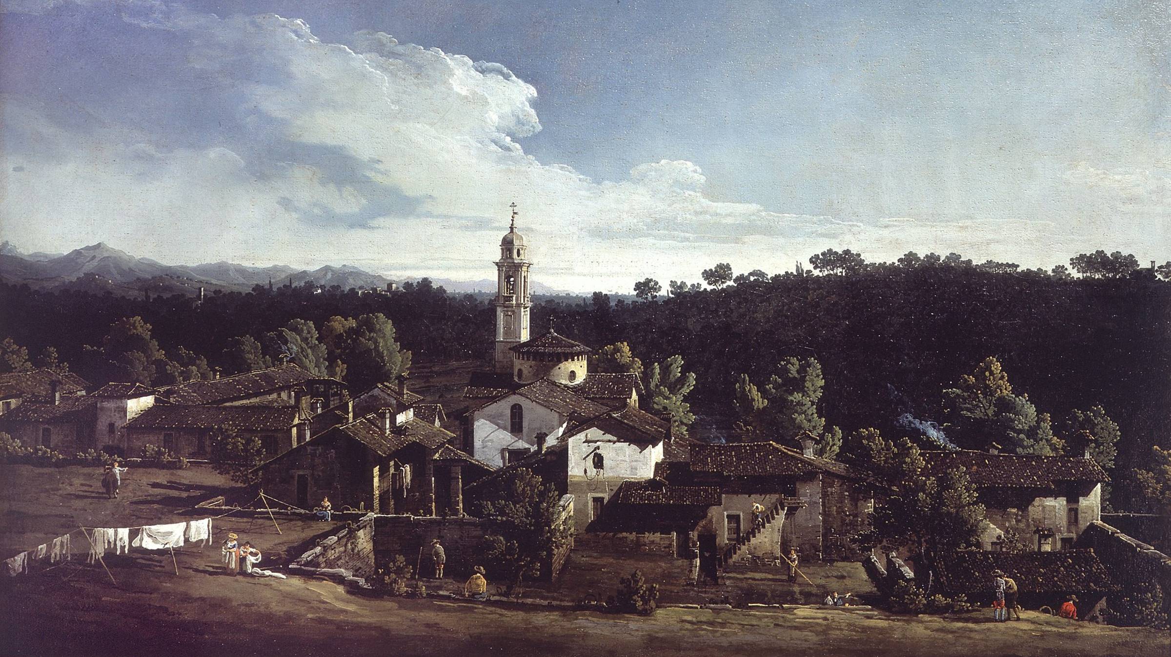 Бернардо Беллотто - картина
Вид Гадзады. 1744