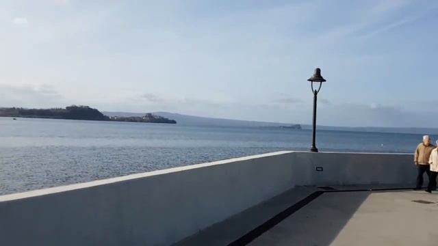 Набережная в  Marte. Италия. Lago Di Bolsena.