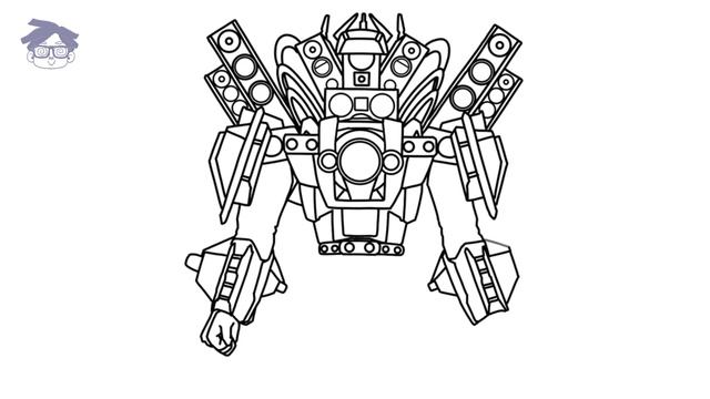 Cara Menggambar Upgrade TITAN SPEAKERMAN SKIBIDI WARS episode 106 | easy step by step