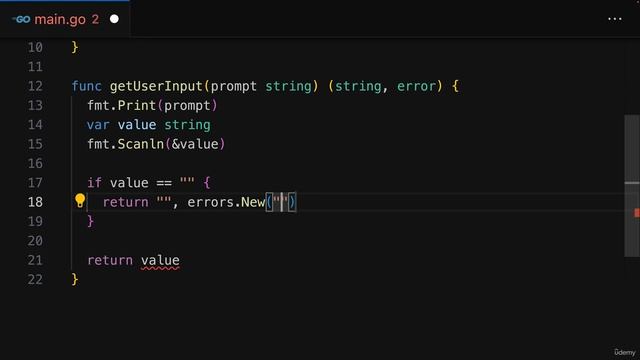090 Practice Project Getting User Input