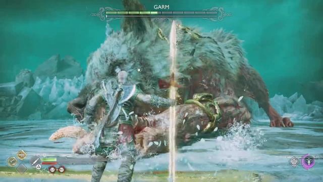 God of War Ragnarök: The Cerberus of Norse Hel! Garm Boss Fight