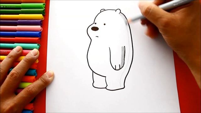 Как нарисовать ПОЛЯРНОГО Медведя