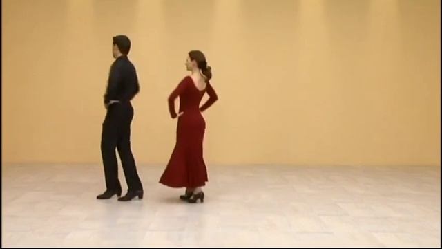 Мастер-класс испанские движения Севильян. Ева и Ким