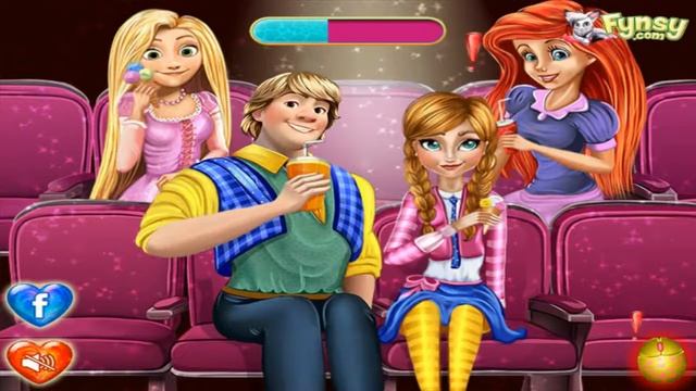 Disney Princess Anna And Kristoff Sweet Kissing
