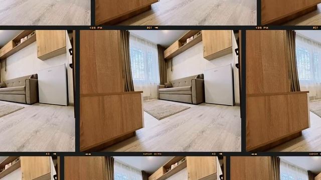 Обзор студии с мебелью Москва, Донбасская ул., 6