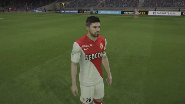 FIFA 15 - AS Monaco Player Faces - Next-Gen Gameplay 1080p (PS4/Xbox One)