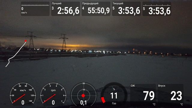 3 этап Winter IronRacer 2024-2025. Пропуск точки торможения на скорости 120 км/ч.