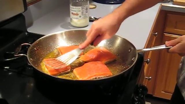 Crispy-Skin Sockeye