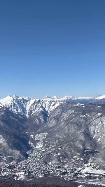 Вид на поселок Красная Поляна