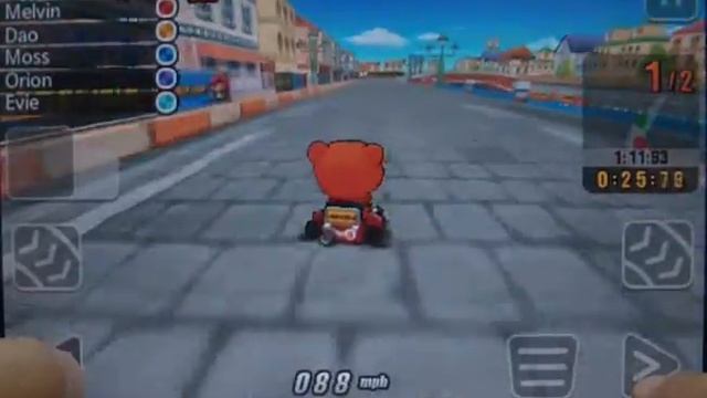 [iPhone game]KartRider rush speed mode play video