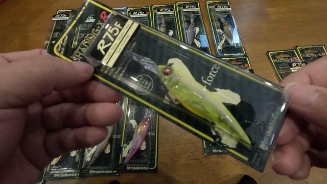 【入荷情報】Megabass SHADING-X R55/R75F/R75SP