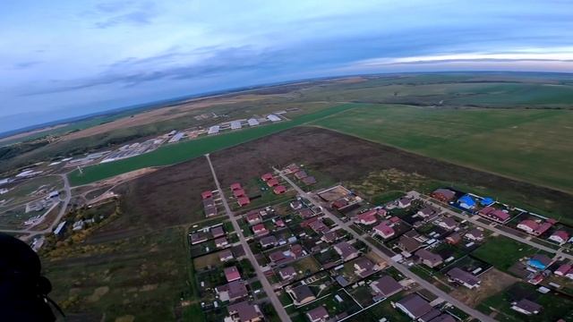2024-10-14 Полет над селом Починки район Ленинская искра