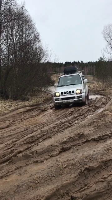 Зима плавно сменилась… грязью) #jimny #ジムニー #offroadoverland #offroad #offroading #offgrid #suzuki