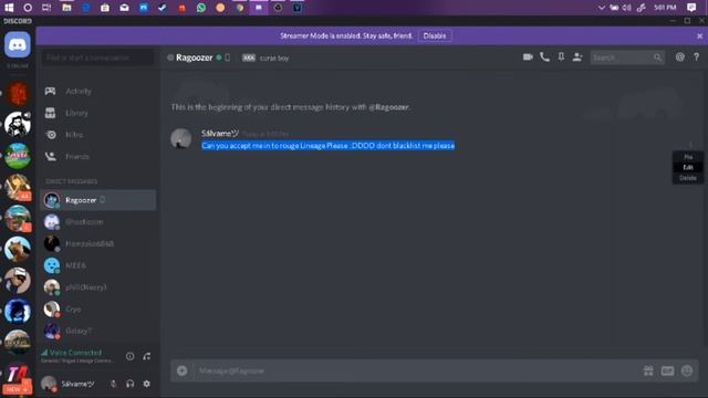 Roblox - How to get in Clout Lineage (Rogue Lineage)