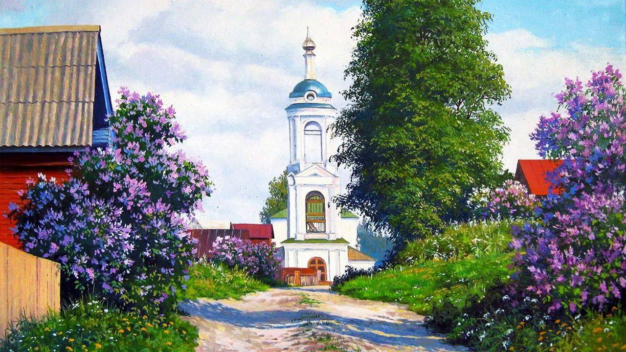 Весенние пейзажи художника Ивана Булыгина