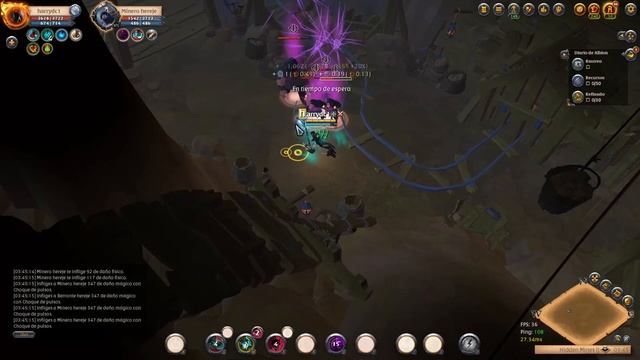 Bastón de luna sangrienta parte 2 | grupal t7 solo | Albion Online