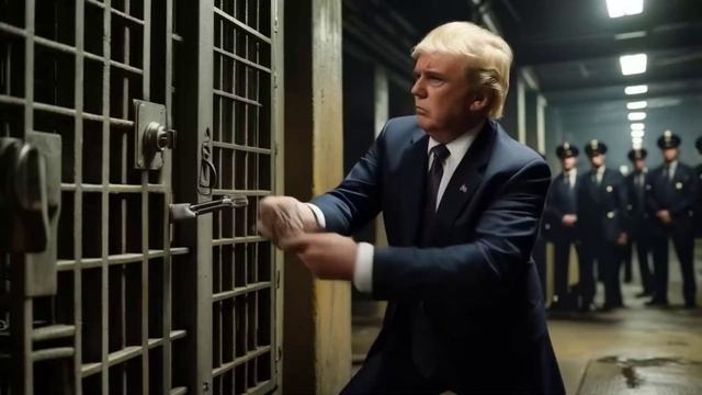 AI пародия на Трампа (Побег из тюрьмы Фокс Ривер)