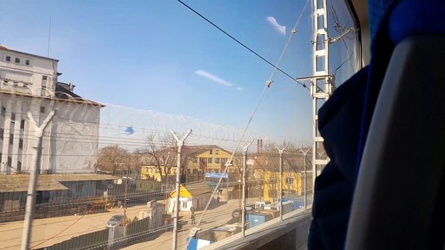 на поезде от Южного вокзала в Калининграде