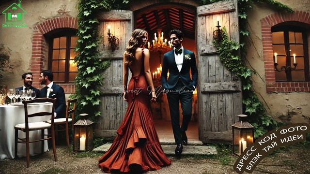 Дресс код Блэк Тай фото как одеться на свадьбу и торжество (27)