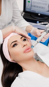 Процедура HydraFacial для Олеси Малинской