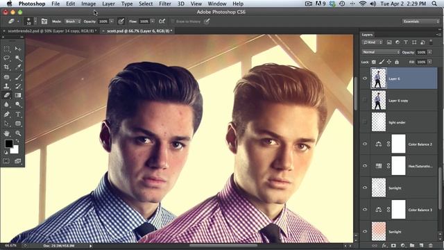 How to select out and add hair in photoshop (part 1)