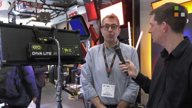 Kino Flo DIVA-LITE 21 shown by Cirrolite at BVE 2018