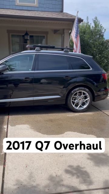 New rims revealed! 2017 Audi Q7 #q7 #audi #F25 @Blaquediamondwheels  
