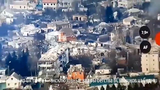 «Сколько их там?» — эксклюзивные кадры бегства ВСУ из Суджи!