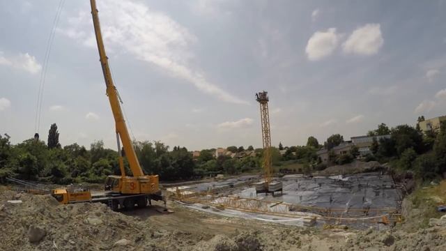 Монтаж башенного крана Liebherr 71 EC B 5