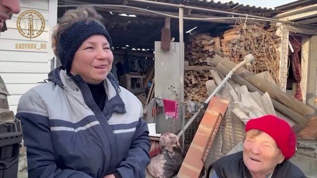 Апти Алаудинов "АХМАТ". Разговор с мирным населением