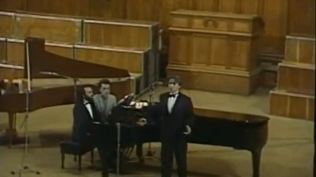 Д. Хворостовский М. Аркадьев (клавесин, фортепиано) БЗК Москва 1991