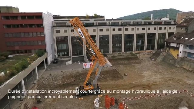 Монтаж Potain HUP C 40-30