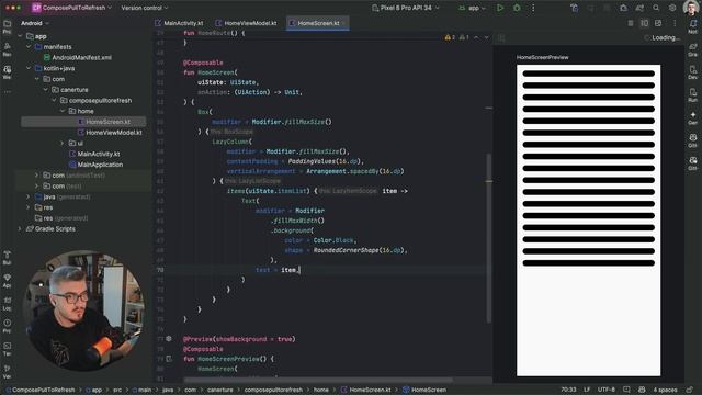 Pull to Refresh - Jetpack Compose