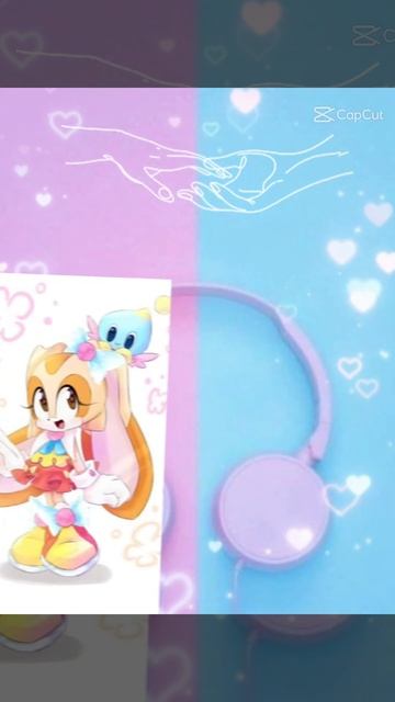 Sonic Amy 💙💖 Blaze Silver 💜🤍 Tails Cream 🧡💛 Rouge Knuckles ❤️💟