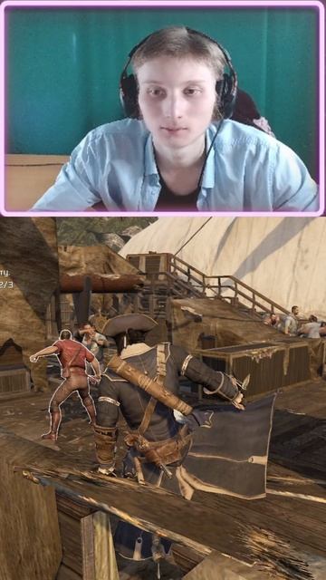 САМ СПРЫГНУТЬ РЕШИЛ,БЕЗ МОЕЙ ПОМОЩИ В ASSASSINS CREED 3 REMASTERED