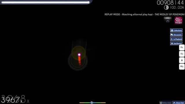 eXternal | hapi - THE MEDLEY OF POKEMON [Marathon] +FL 99.97% 1miss?!?  {863pp} (940pp if fc)