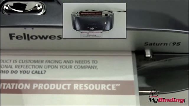 Fellowes Saturn 95 Pouch Laminator Demo - 5213201