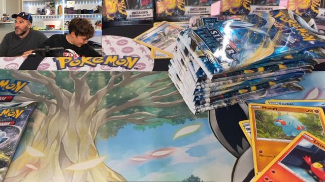 Silver Tempest Booster Box Opening from PokeChalet