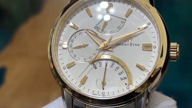Đồng hồ Orient Star Retrograde SDE00001W0, | Review đồng hồ nhật | Quang Lâm.