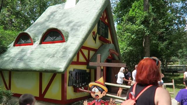 Story Book Forest Displays and Highlights, Idlewild Classic Walkthrough | Non-Copyright
