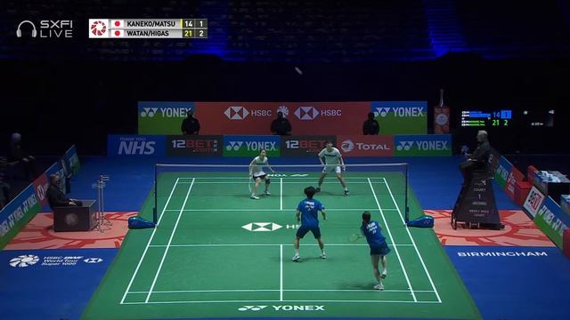 YONEX All England Open 2021 | Day 5: Kaneko/Matsutomo (JPN) vs Watanabe/Higashino (JPN) [2]