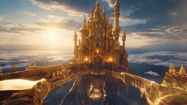 Golden Kingdom The Shining Castle in the Clouds