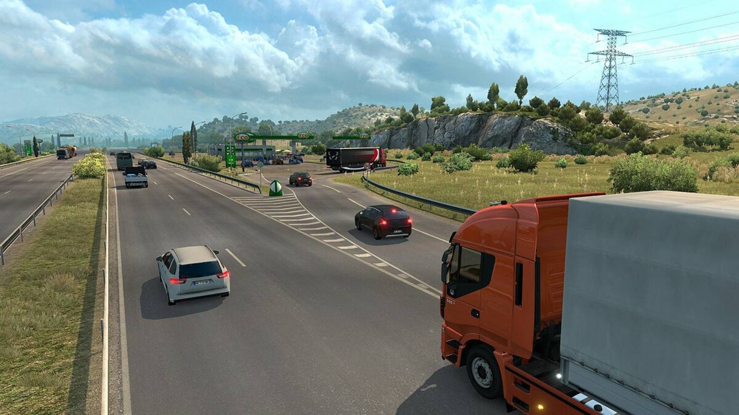 ets2-Руки на руле